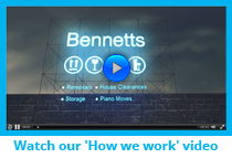 Bennetts Removals ~ How We Work Video